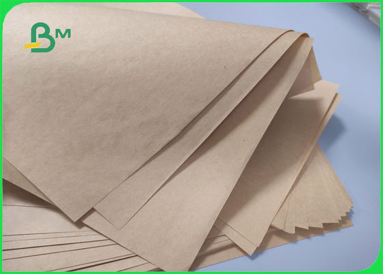 50gsm 70gsm Brown Kraft Wrapping Paper Roll Natural Food Wrap Paper