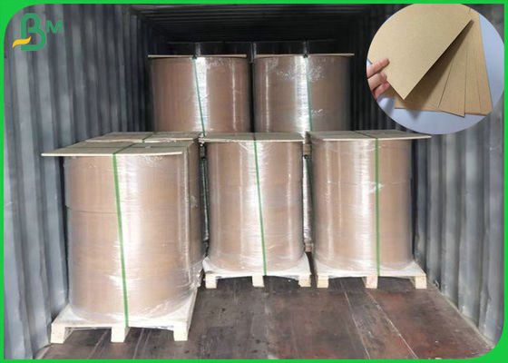 Unbleached Wood Pulp Kraft Liner Board 250GSM 300GSM For Pack Box