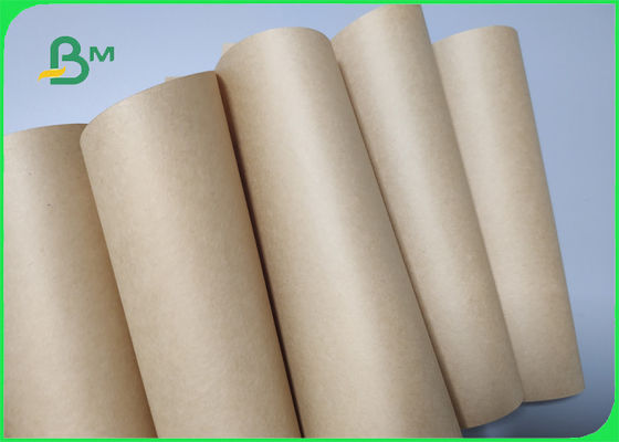 40gsm Brown Kraft Paper Roll For Food Packaging For Shopping Bag