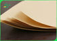 Good Stiffness Brown Kraft Paper Roll For Birthday Gift Wrapping 135gsm 170gsm