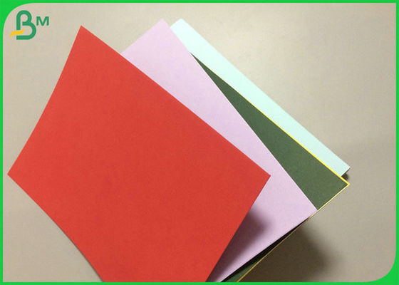 Eco- friendly 200g 220g Colored Uncoated Paper Sheet For Making Books