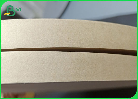 High Tough Brown Straw Drinking Paper In Roll