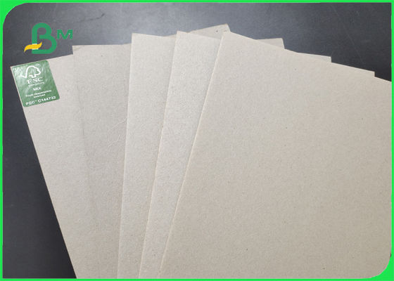 1.2mm 1.8mm Grey Chipboard For Garment Label Good Lamination