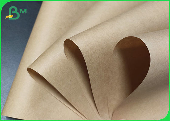 FDA Approved Printable Brown Kraft Rolls Eco Friendly Gifts Wrapping Paper