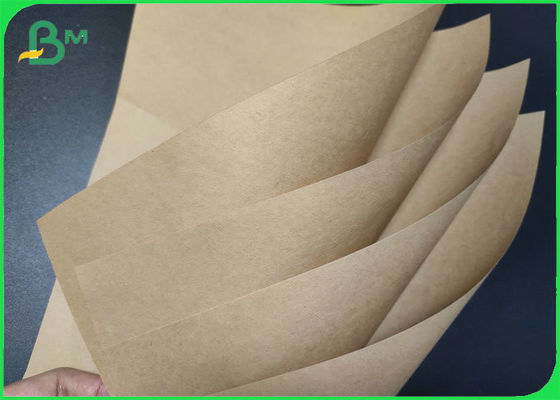 FDA Approved Printable Brown Kraft Rolls Eco Friendly Gifts Wrapping Paper