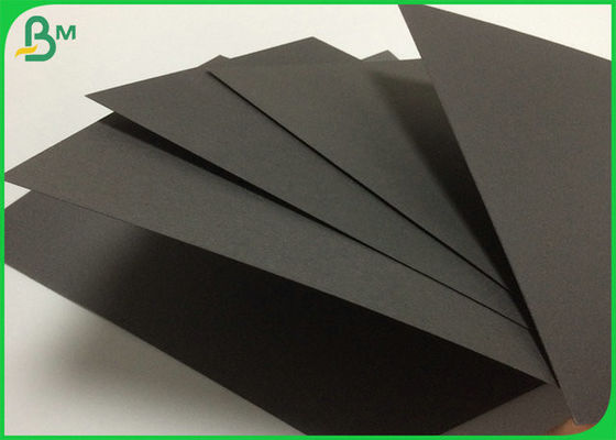 400gsm 500gsm Virgin Pulp Black Cardboard 31inch 43inch Width Roll