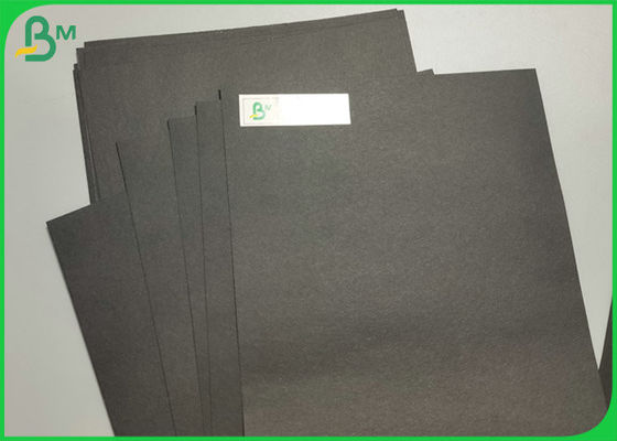 180gsm To 500gsm Recycled Pulp Uncoated stationery Solid Black Paperboard roll