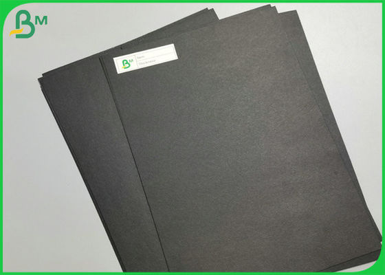 180gsm To 500gsm Recycled Pulp Uncoated stationery Solid Black Paperboard roll