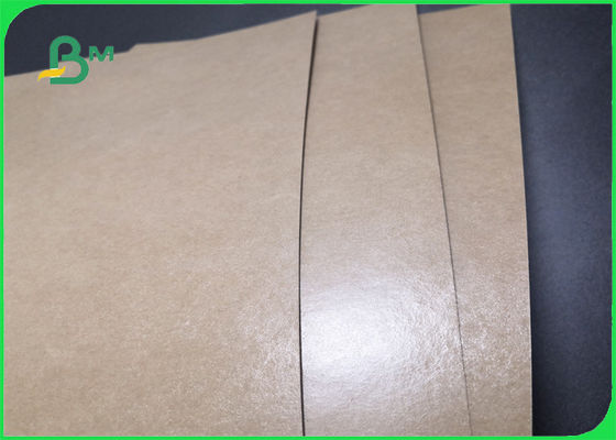 Food Packing PE Coated Kraft Paper 135gsm to 350gsm  High Tear Resistance