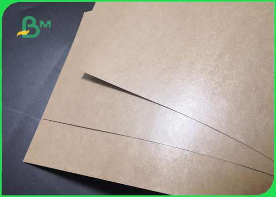 Food Packing PE Coated Kraft Paper 135gsm to 350gsm  High Tear Resistance