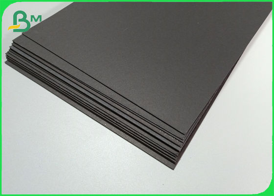 250gsm 300gsm Uncoated HIgh Stiffness Black Cardboard Paper Sheets