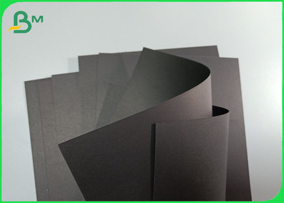 250gsm 300gsm Uncoated HIgh Stiffness Black Cardboard Paper Sheets