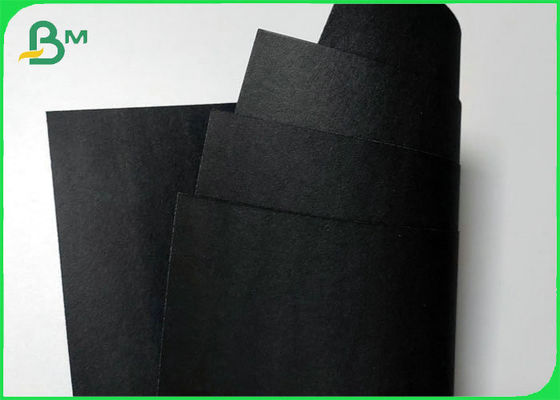 Printable 250gsm 300gsm Black Cardboard Sheets Good Strengh Gift Box Material