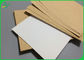 325gsm White Coated On Brown Kraft Cardboard Paper With Foodgrade