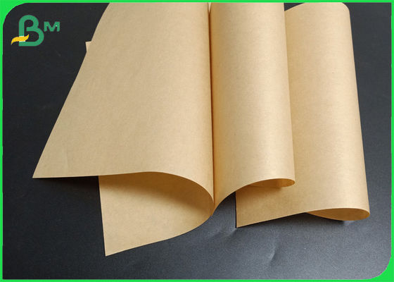 FDA Certified 50gsm 50gsm 60gsm Food Packaging Natural Brown Kraft Paper Jumbo Roll