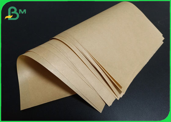 FDA Certified 50gsm 50gsm 60gsm Food Packaging Natural Brown Kraft Paper Jumbo Roll