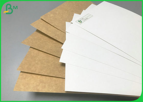 High Toughness 250GSM 365GSM White Top Duplex Kraft Board Sheet For Food