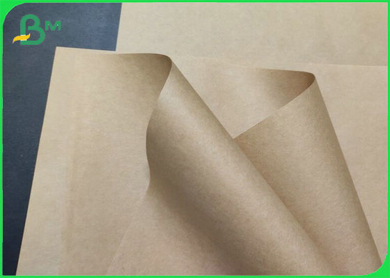 50gsm 70gsm Recyclable Unbleached Kraft Wrapping Paper Food Grade Bags Material