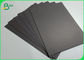 Uncoated Strong Soild Black Cardboard Sheets With 250gsm 300gsm