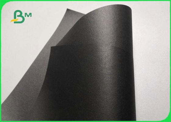 Uncoated Black Card Paper For Jewelry Box 300gsm 350gsm Good Stiffness