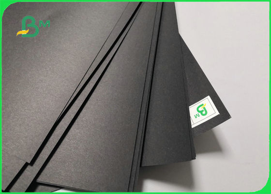 Uncoated Black Card Paper For Jewelry Box 300gsm 350gsm Good Stiffness