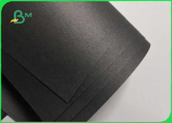 Uncoated Black Card Paper For Jewelry Box 300gsm 350gsm Good Stiffness