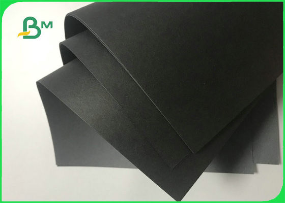 Eco - friendly 300GSM 350GSM Black Paper Board For Wedding Invitation