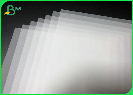 Greaseproof 50gsm 63gsm CAD Tracing Tissue Paper Translucent For Inkjet Printing