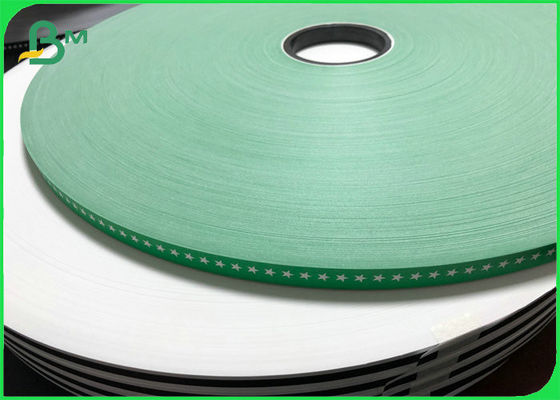 13.5mm 15mm Blue Green Food Grade 60g Kraft Paper Rolls For Making Biodegradable Straw