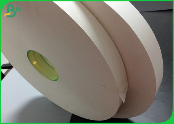 28gsm 38mm 44mm White Straw Wrapping Paper For Packaging Single Straw