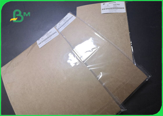 200gsm A4 Brown kraft Cardstock Paper For Invitation Card Tear Resistant