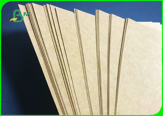 Virgin Wood Pulp Brown Kraft Board 200gsm 300gsm For Packaging