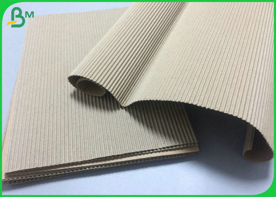 0.5mm Recyclable Brown Flute Corrugated Kraft CardBoard For Cartons