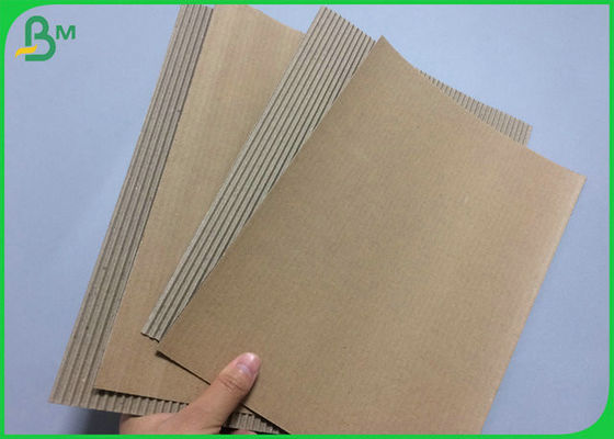 0.5mm Recyclable Brown Flute Corrugated Kraft CardBoard For Cartons