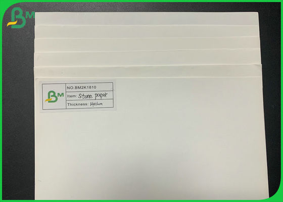 120g 168g untearable eco - friendly white stone paper for notebook