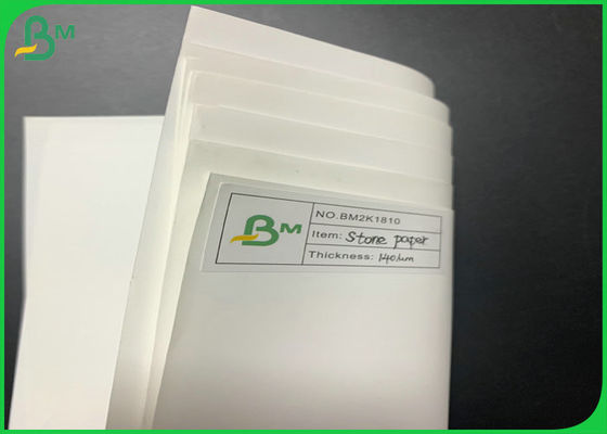 120g 168g untearable eco - friendly white stone paper for notebook