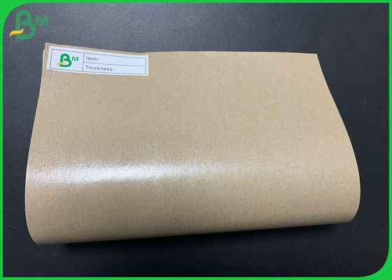 80gsm+15gsm Food grade PE coated kraft paper for fast food packaging