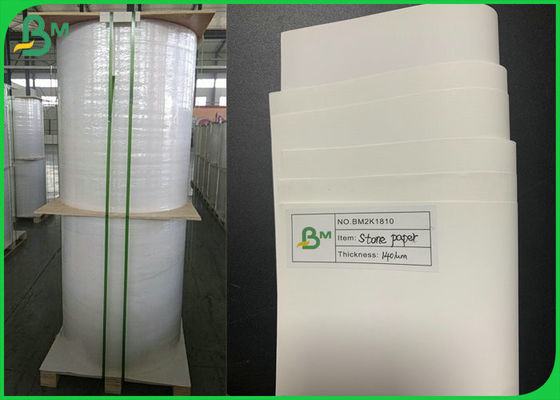 300g 450g Smoothness White Stone Paper For Magazines Waterproof / Recycled