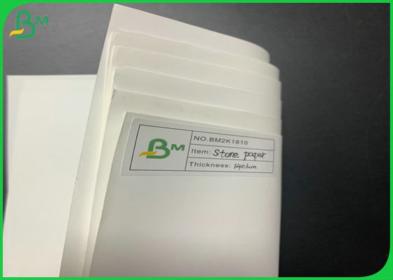 300g 450g Smoothness White Stone Paper For Magazines Waterproof / Recycled