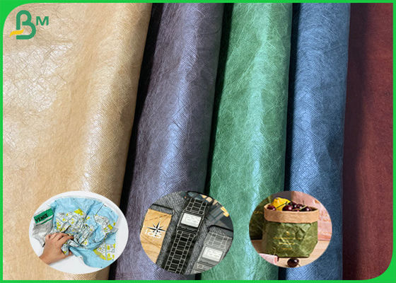 Printable 1073D 1443R Fabric Paper Roll Washable And Tear Resistant