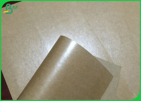 15g Food Grade PE 300g Brown Kraft Paper For Burger Box Matt Waterproof