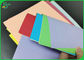 180gsm Colorful Cardstock Board Solid Blue / Yellow Bristol Cardboard Rames