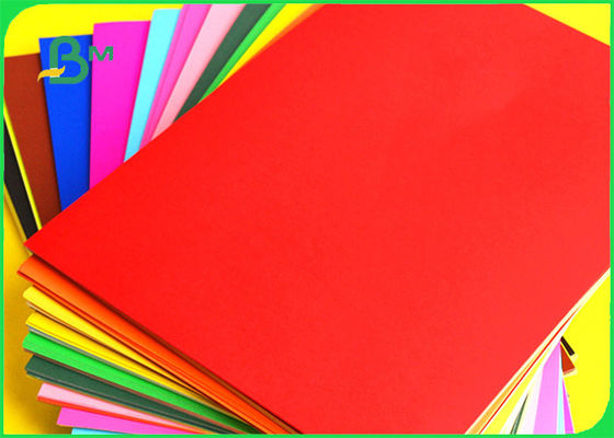 180g Colour Bristol Card Paper For Gift Wrapping Good Folding 64 × 90cm