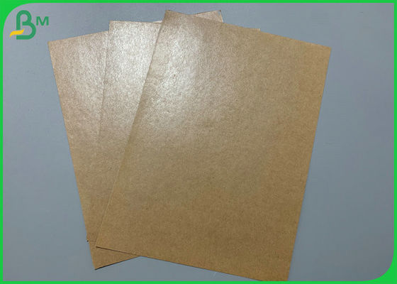 One Side15g Good Grade PE Coated Brown Kraft Paper For Salad Bowl Disposable