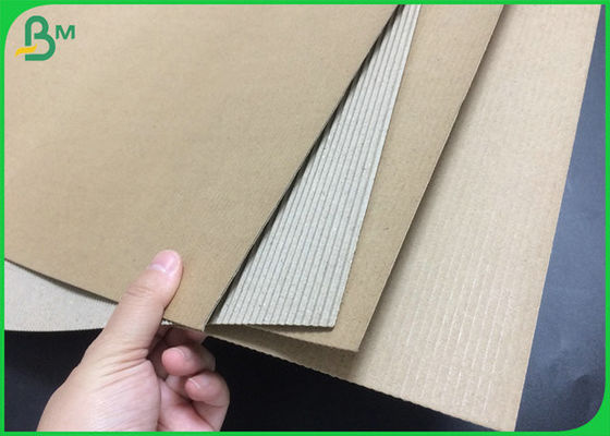 E - Flute Corrugated Board 100gsm 120gsm To Make Anti-scald Paper Cup Sleeve