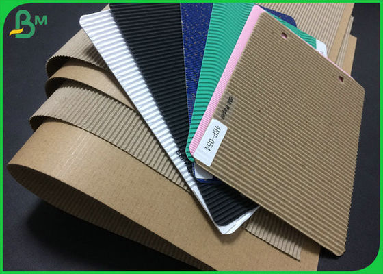 E - Flute Corrugated Board 100gsm 120gsm To Make Anti-scald Paper Cup Sleeve