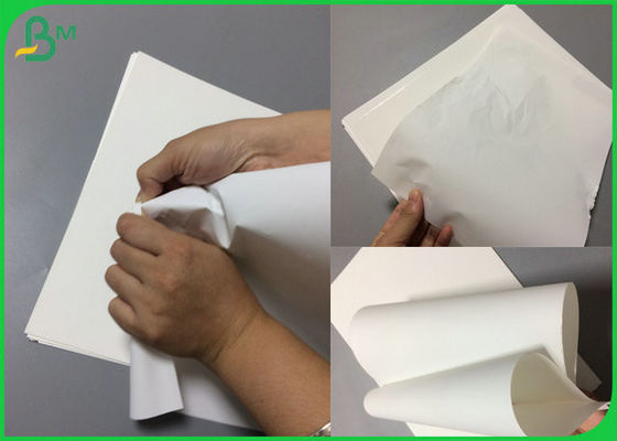 Waterproof White Color 100um PET Synthetic Paper With A4 Size Package