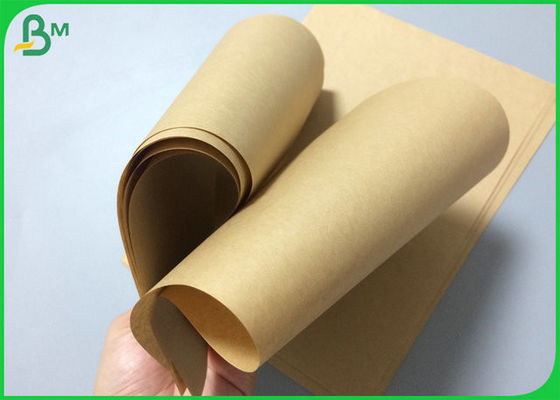 Foodgrade 80g Brown Jumbo Unbleached kraft paper roll For Making Paper Bags