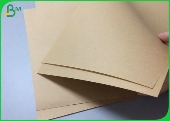 Foodgrade 80g Brown Jumbo Unbleached kraft paper roll For Making Paper Bags