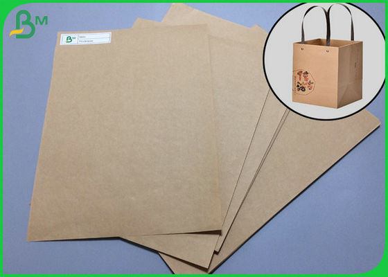 100% Wear-resistant Brown Color Kraft Paper 100gr 120gr To Sack